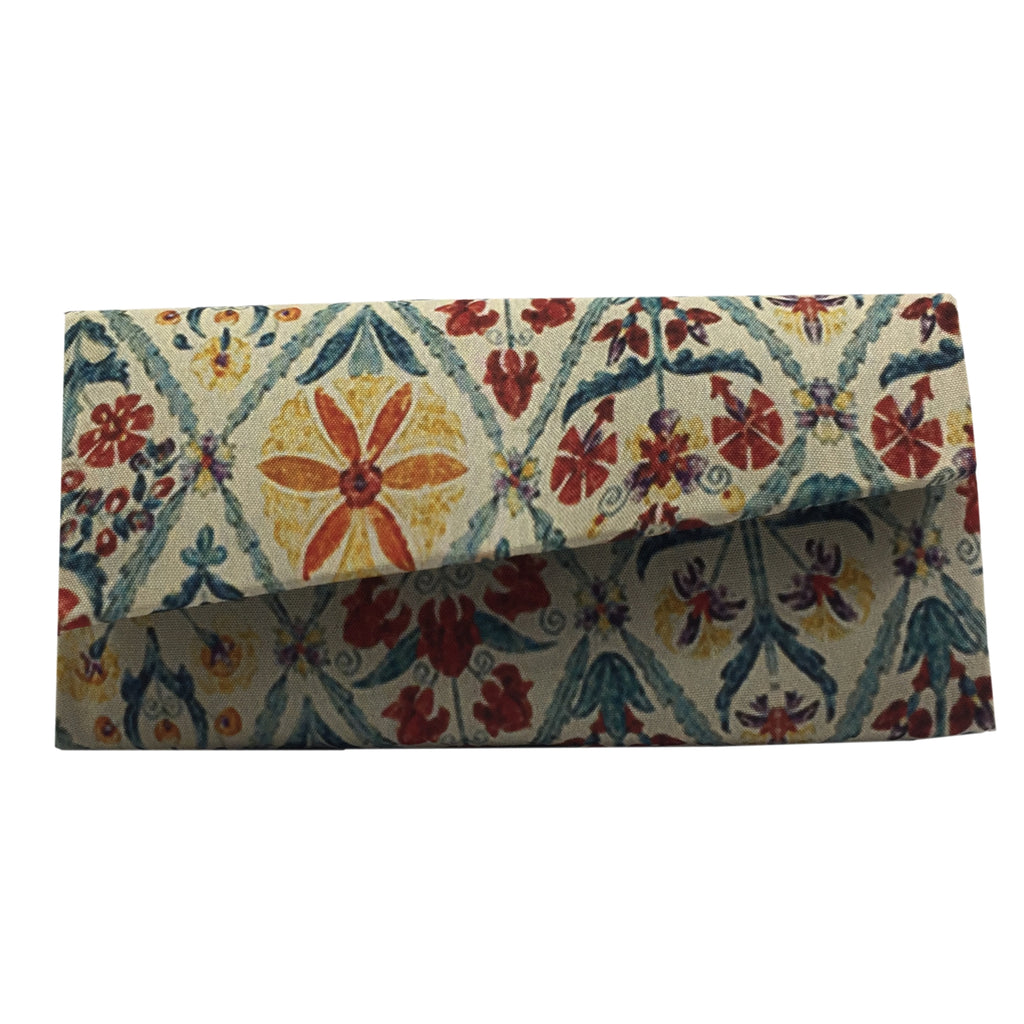 Women's Cotton Fabric Sunglasses And Spectacles Hard Case Cover For Protect