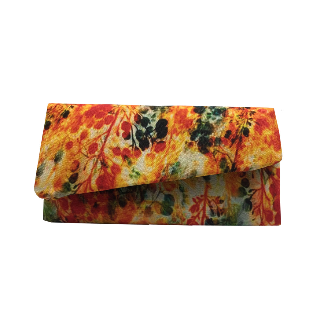 Women's Cotton Fabric Sunglasses And Spectacles Hard Case Cover For Protect