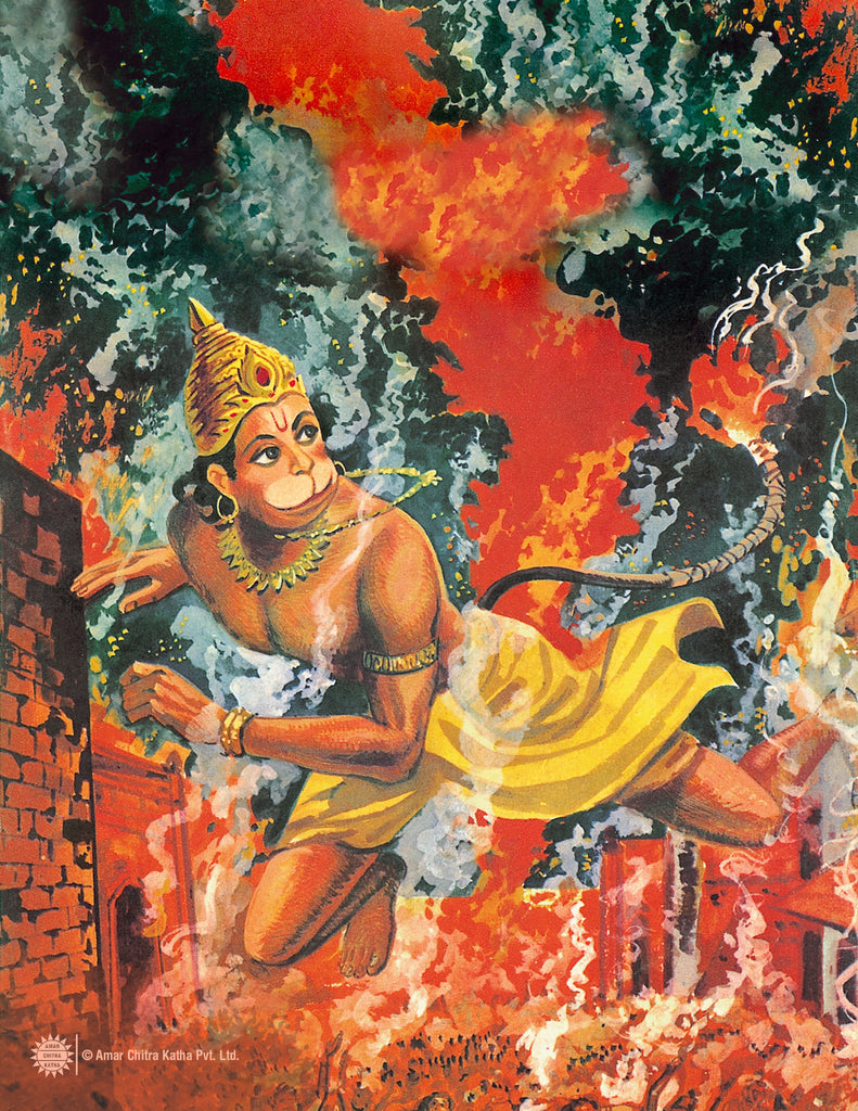 Hanuman – Canvas Print