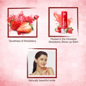 Strawberry Shine Lip Care - Himalaya
