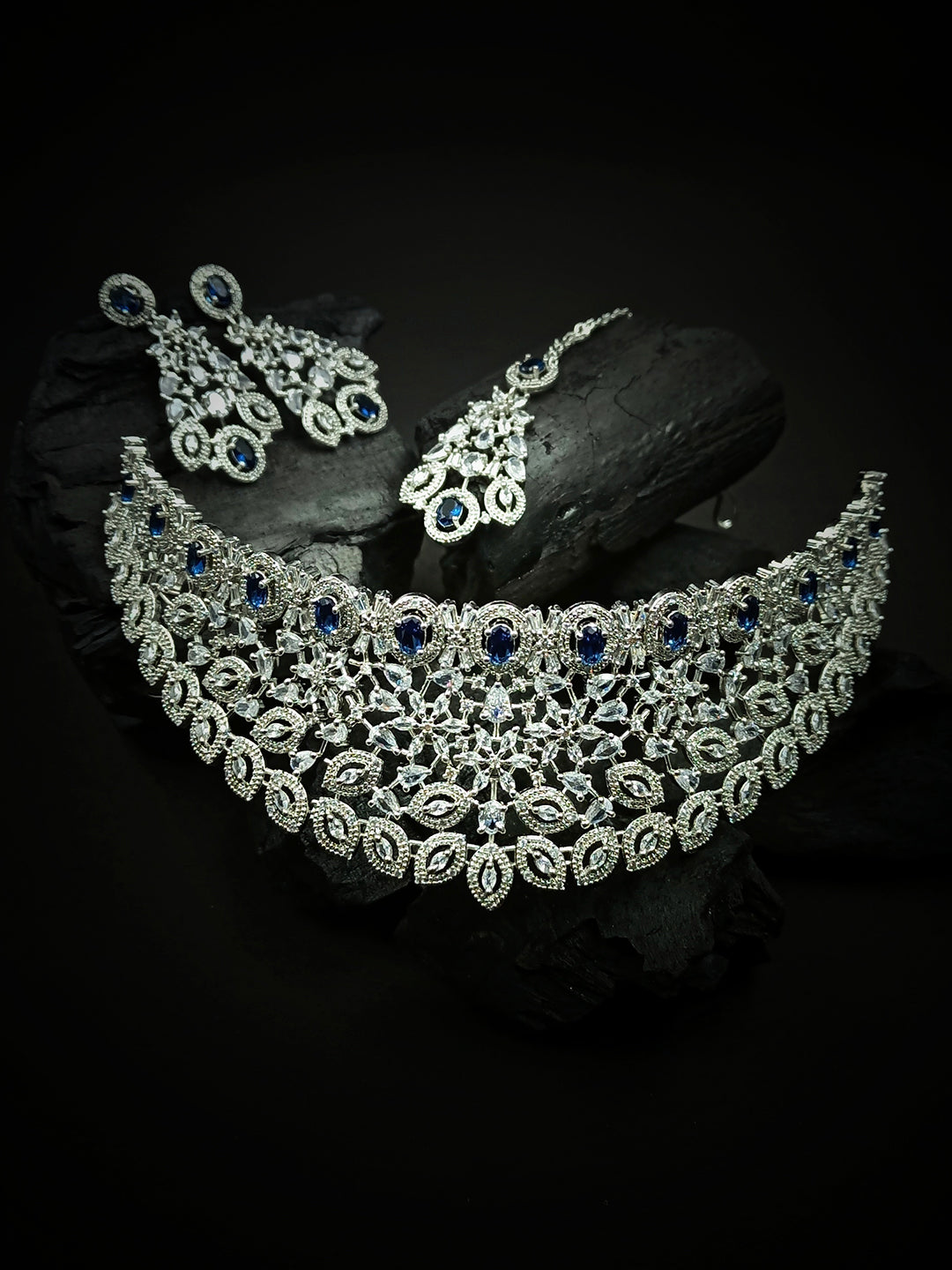 Women's Nikhat Handcrafted Bridal Ad Necklace - Stileadda