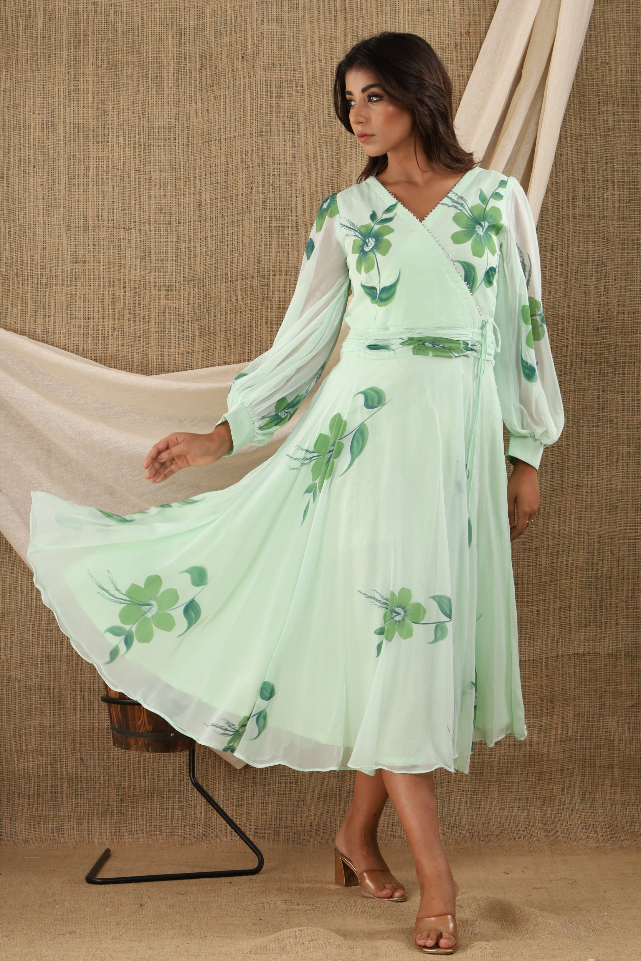 Women's Anarkali Dress (1Pc) - Saras The Label