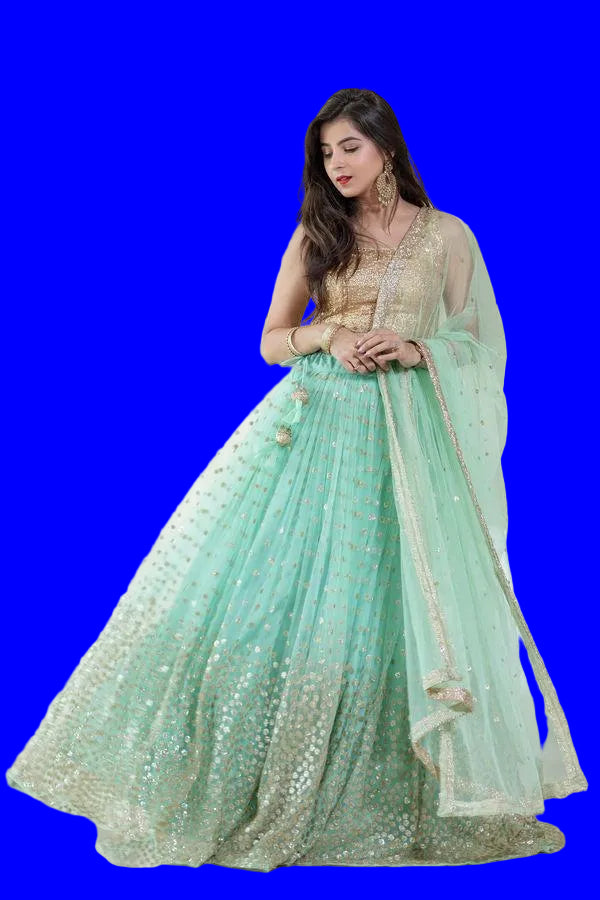 Pink Green Yellow Combination Dress Mint Green Mirror Embroidered Lehenga Cedar Pine Pink Green Yellow Combination Dress Mint Green Mirror Embroidered Lehenga Cedar Pine