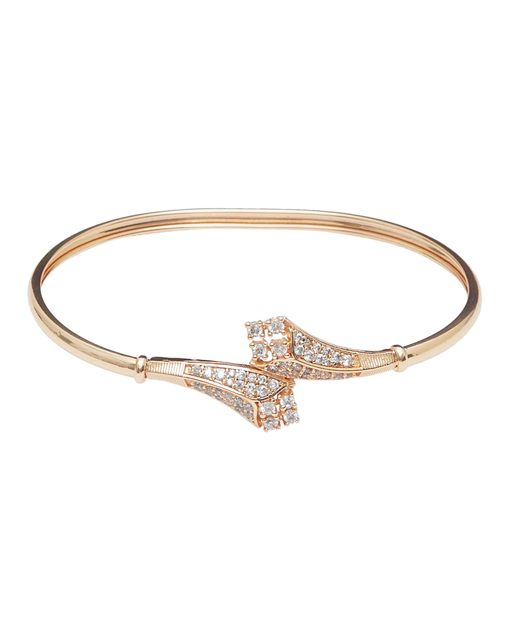 Women's Rose Gold Finish Bracelet From Elegance Collection - Voylla
