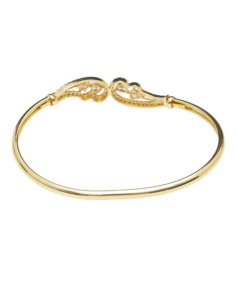 Women's Gold Finish Infinity Inspired Bracelet - Voylla
