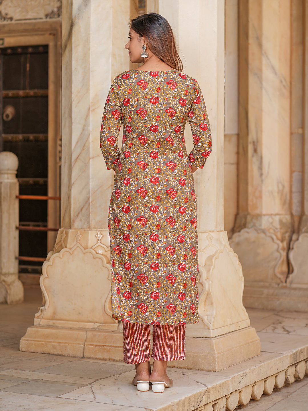 Women's Multi Pure Cotton Kurta - Jaitpuriya Fashion