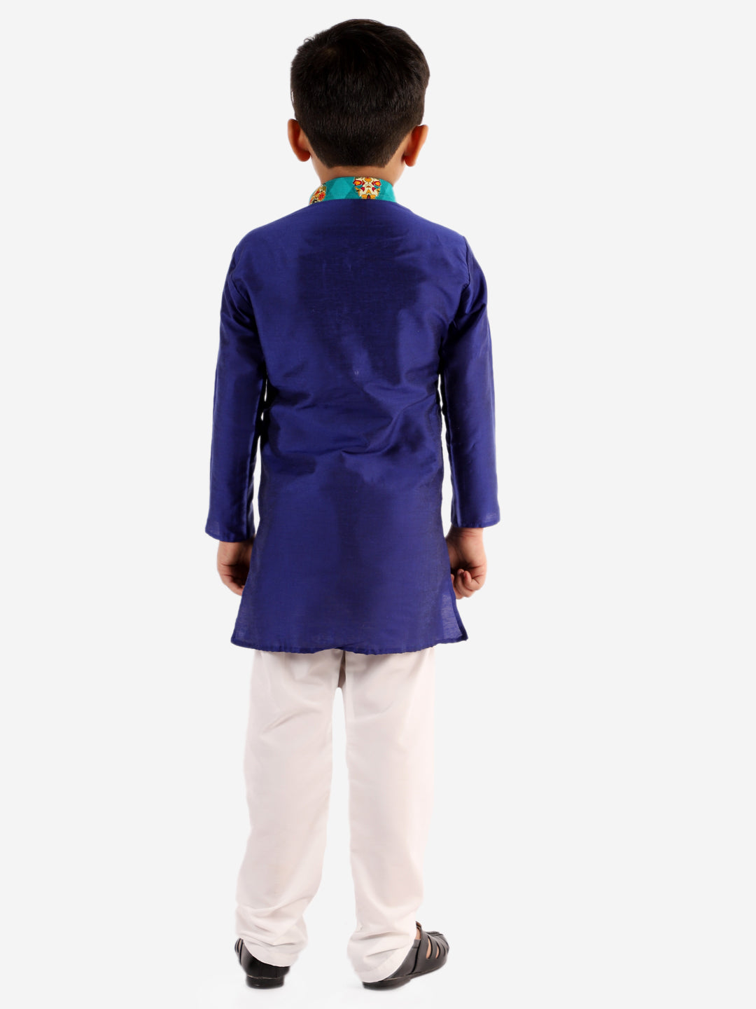 Cotton & Silk Blend Kurta Pyjama Set for Boys - KID1 Boys