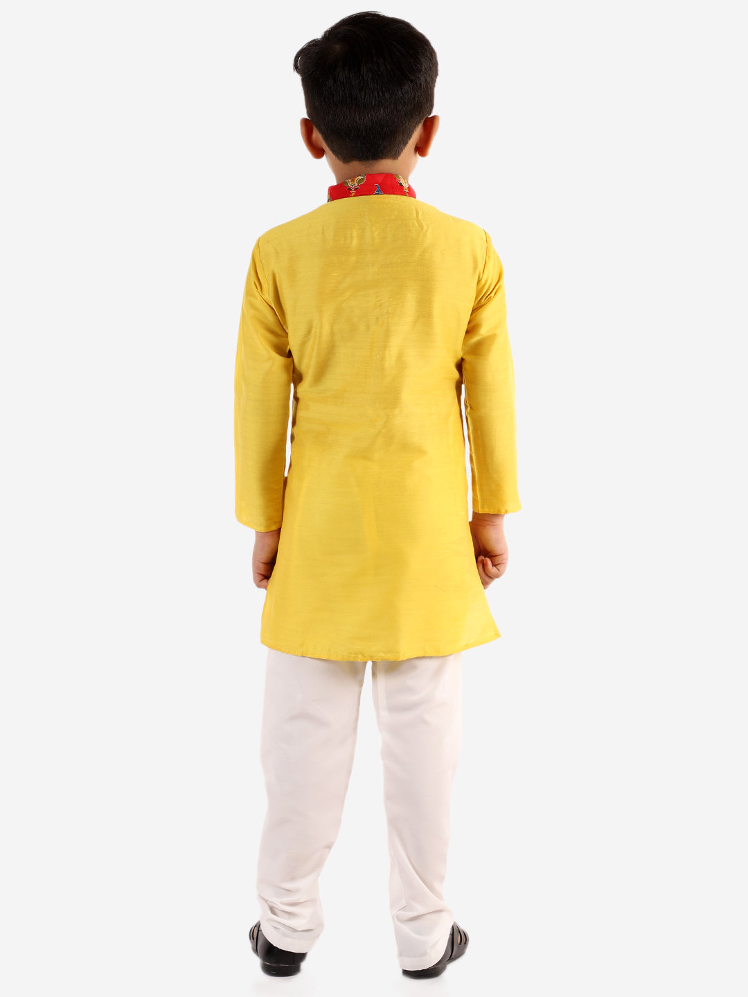 Cotton & Silk Blend Kurta Pyjama Set for Boys - KID1 Boys