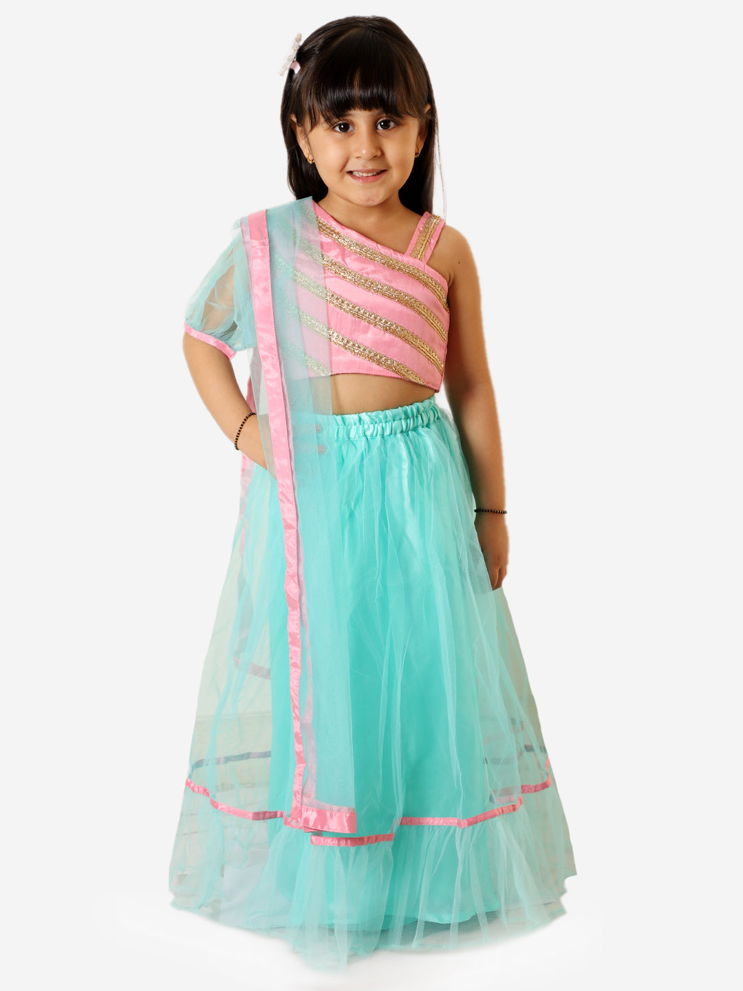 Buy Patch Work Kids Lehenga Choli | Ethnic Girls Lehenga Choli Set – Urban  Dhaage