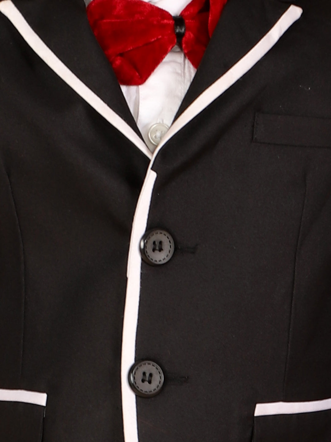 Boy's Silk Blend  Solid Full Length Suit Set - KID1 Boys