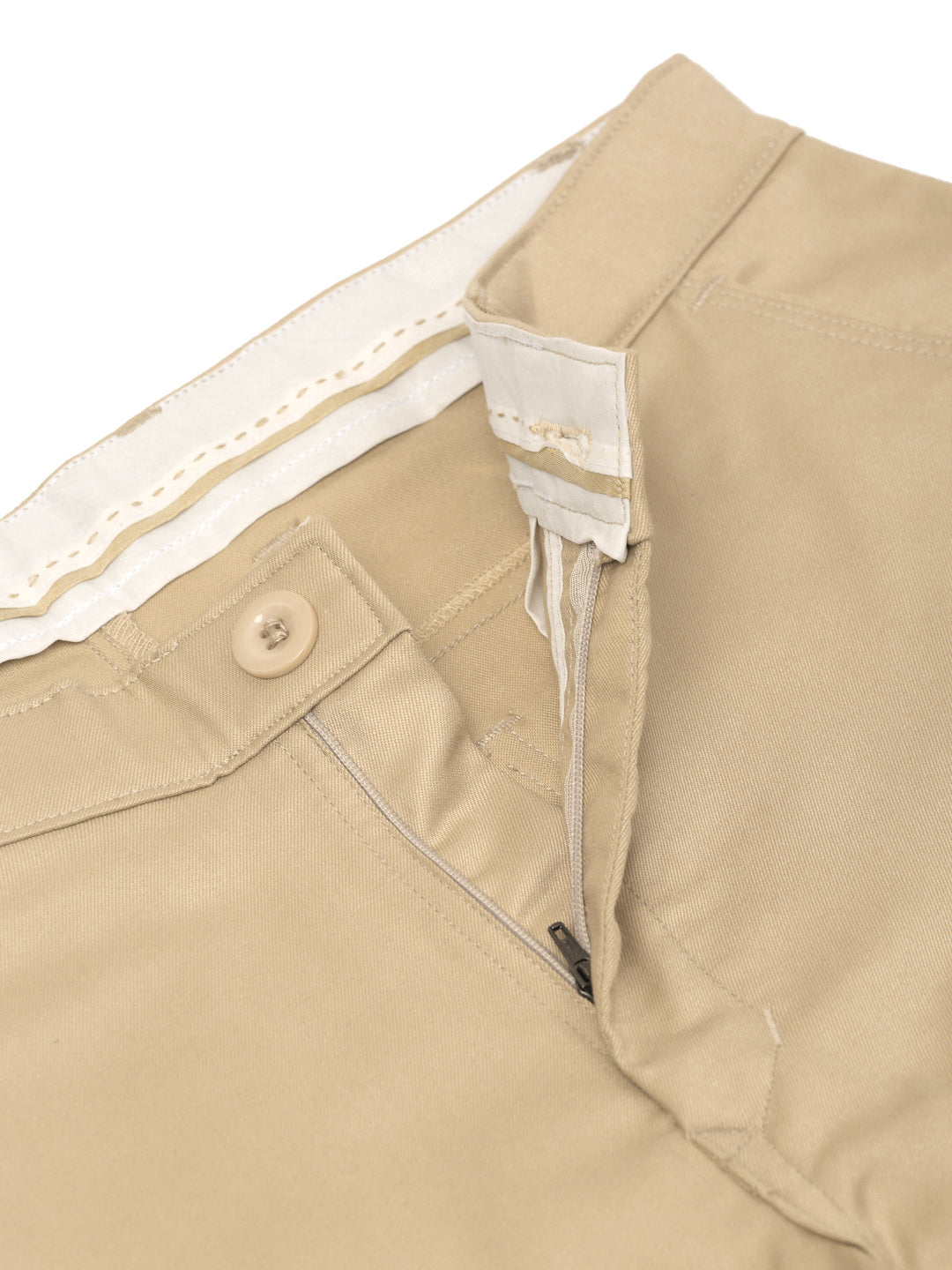 Men's Casual Cotton Solid Cargo Pants ( KGP 154 Beige ) - Jainish