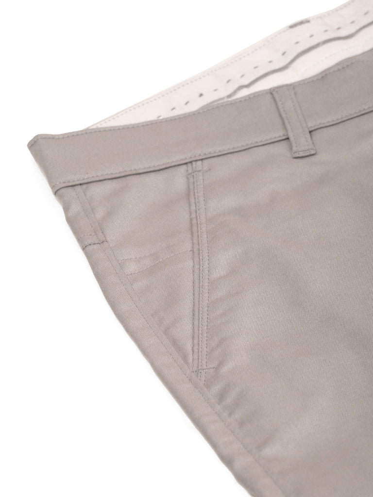 Men's Casual Cotton Solid Cargo Pants ( KGP 154 Light-Grey )