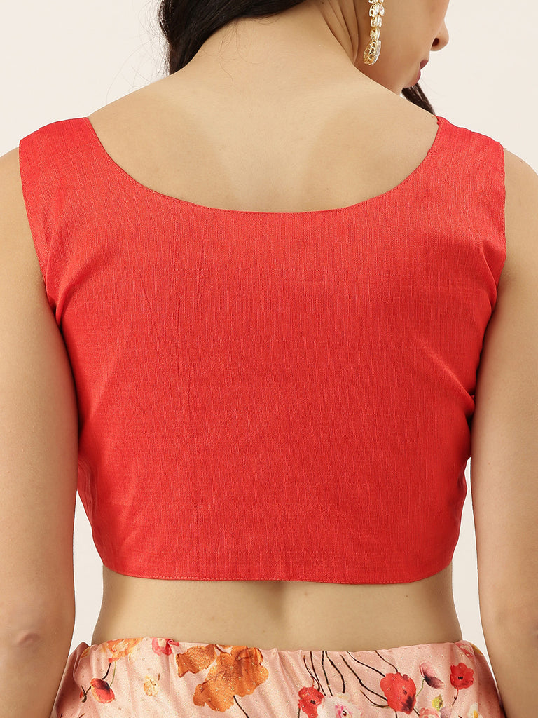 Women's Digital Print Shiney Satin Semistitched Lehenga Choli With Unstitched Blouse And Thred Work Dupatta