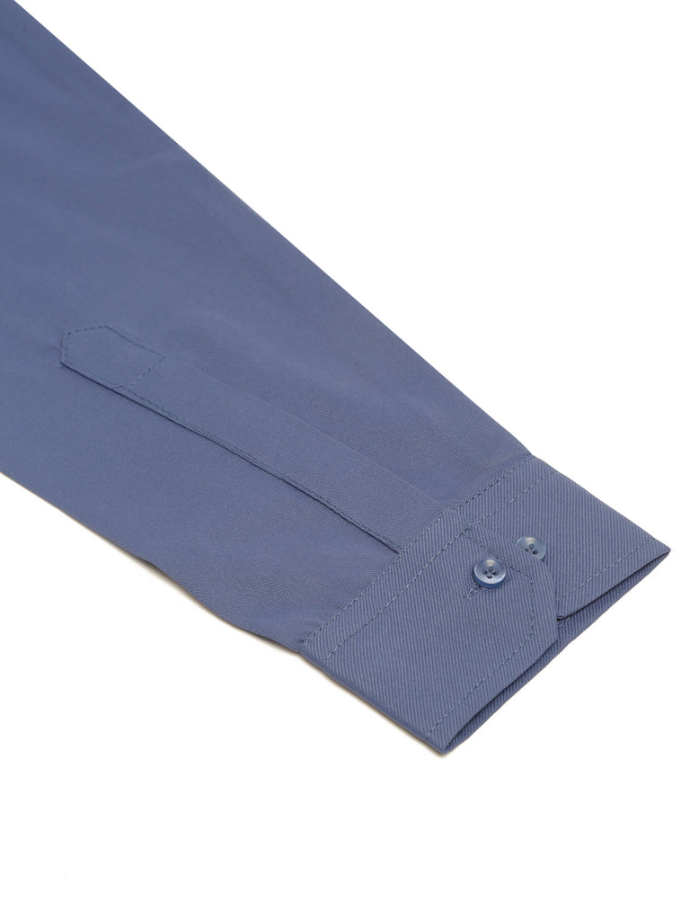 Men's Blue Solid Cotton Short Kurta ( Ko 677 Blue )