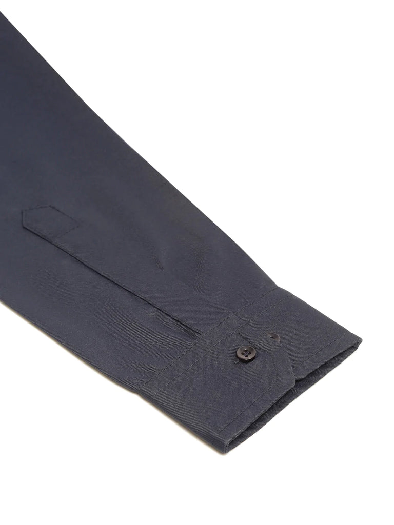 Men's Navy-Blue Solid Cotton Short Kurta ( KO 677 Navy )