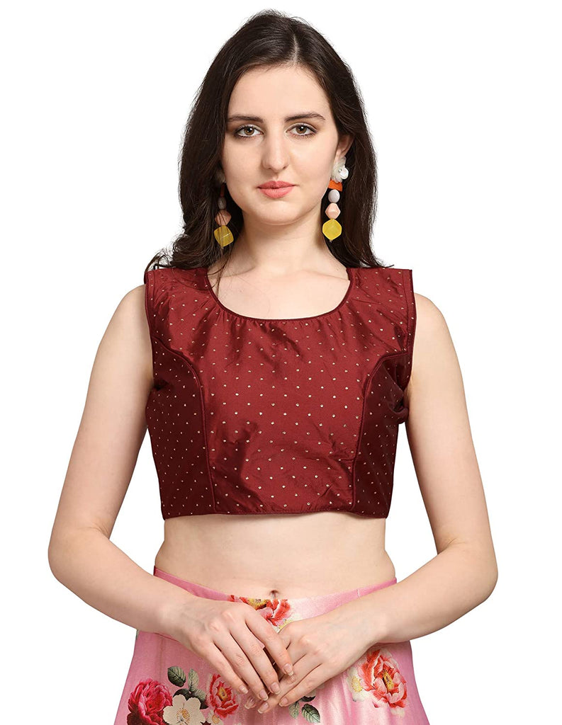 Women's Digital Print Shiney Satin Semistitched Lehenga Choli With Unstitched Blouse And Thred Work Dupatta