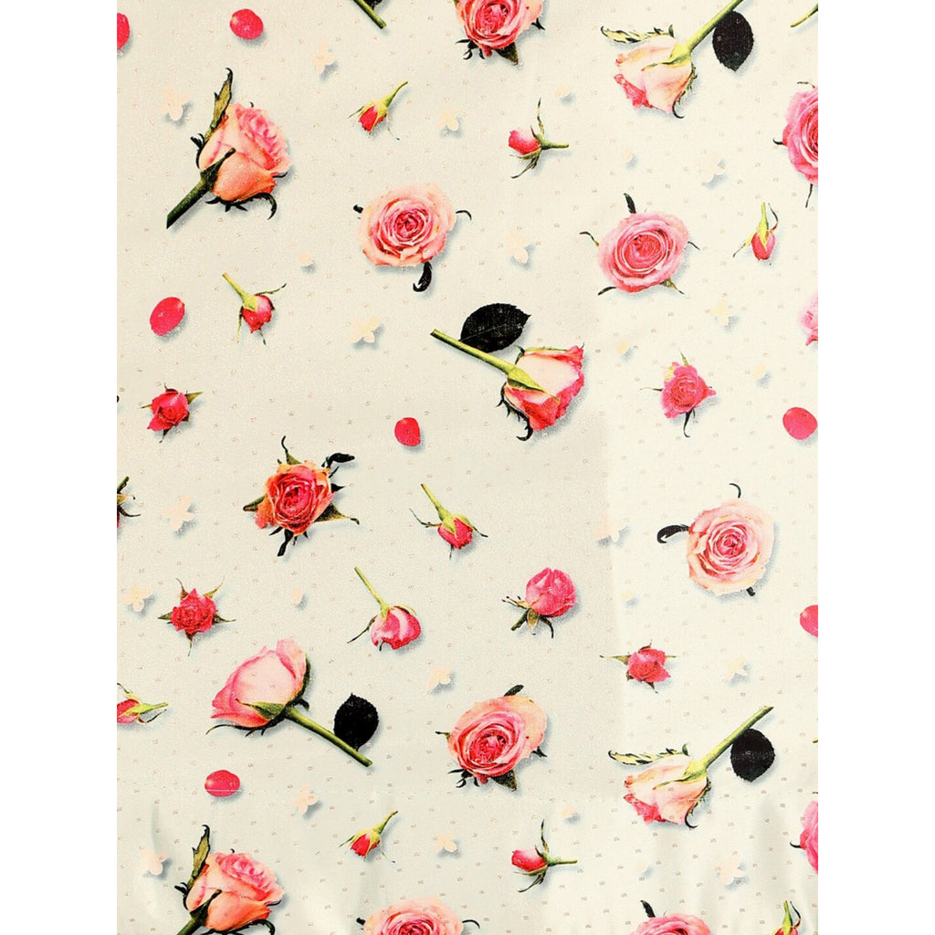 Women's Digital Print Shiney Satin Semistitched Lehenga Choli With Unstitched Blouse And Thred Work Dupatta