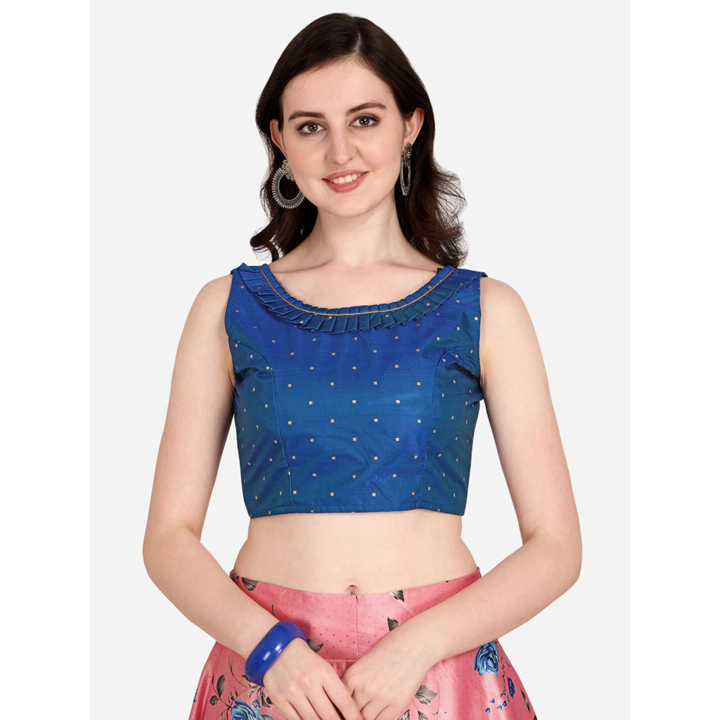 Women's Digital Print Shiney Satin Semistitched Lehenga Choli With Unstitched Blouse And Thred Work Dupatta