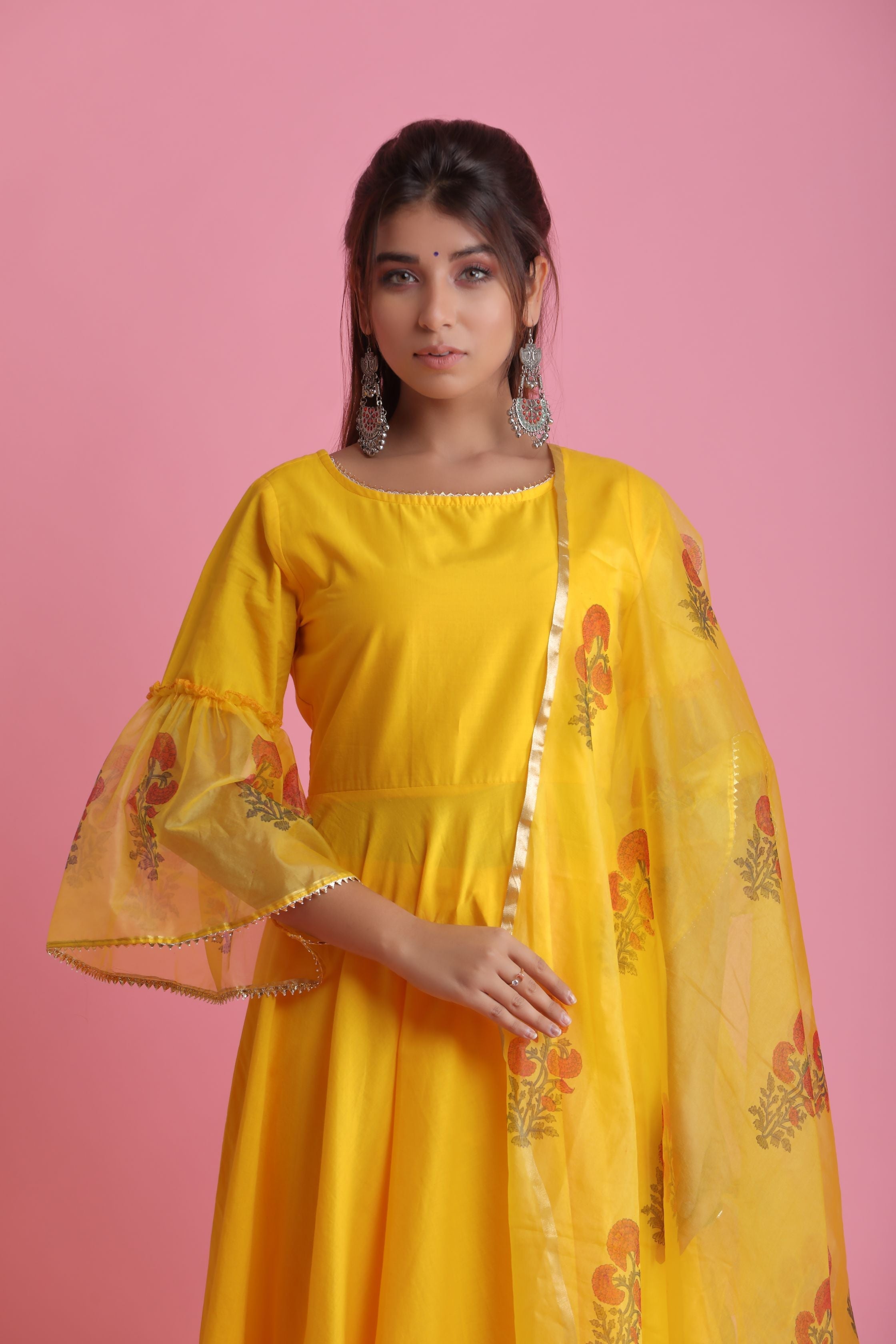 Women's Light Yellow Suit Set - Saras The Label
