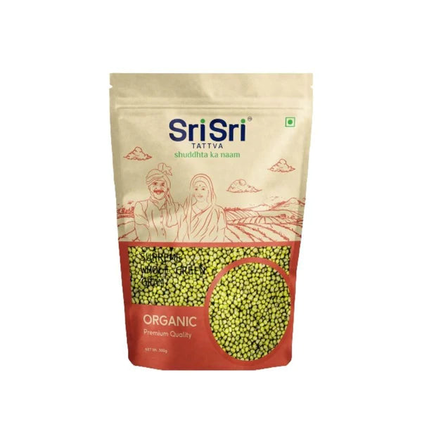 Moong Dal - Whole - Organic Supreme Whole Green Gram, 500g