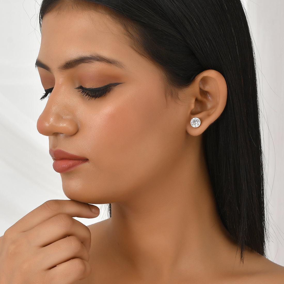 Women's Elegant 925 Sterling Silver Earrings - Voylla