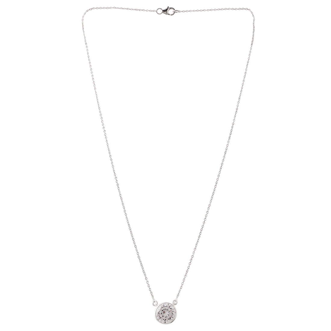 Women's Elegant 925 Sterling Silver Necklace Pendant - Voylla