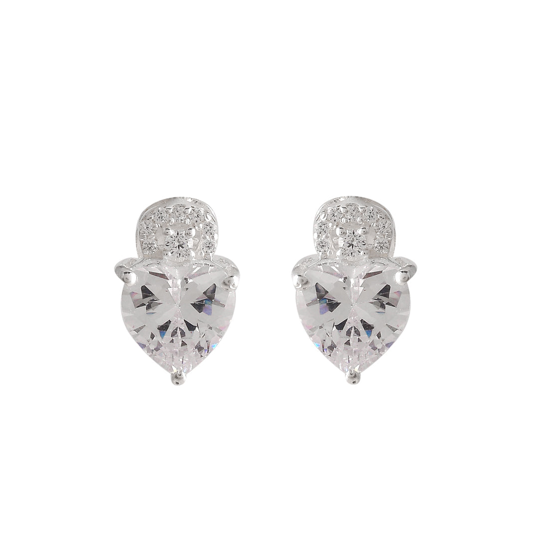 Women's Classy 925 Sterling Silver Earrings - Voylla