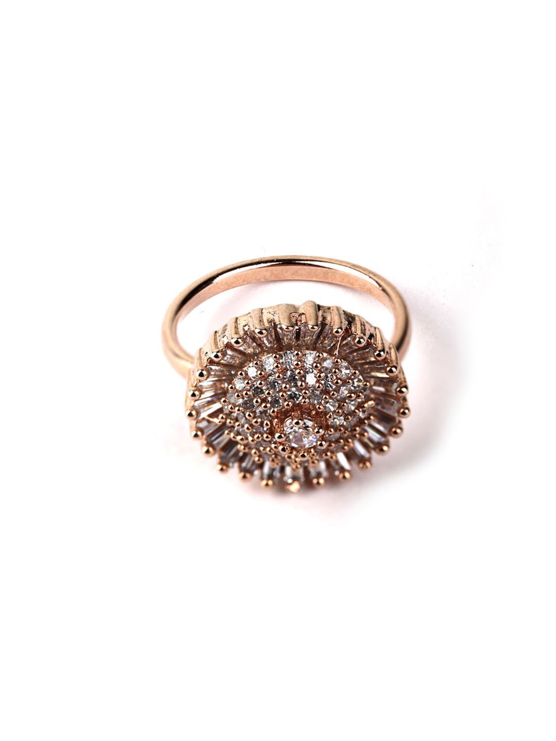 Women's American Diamond Jewellery Sets with Ring - Priyaasi