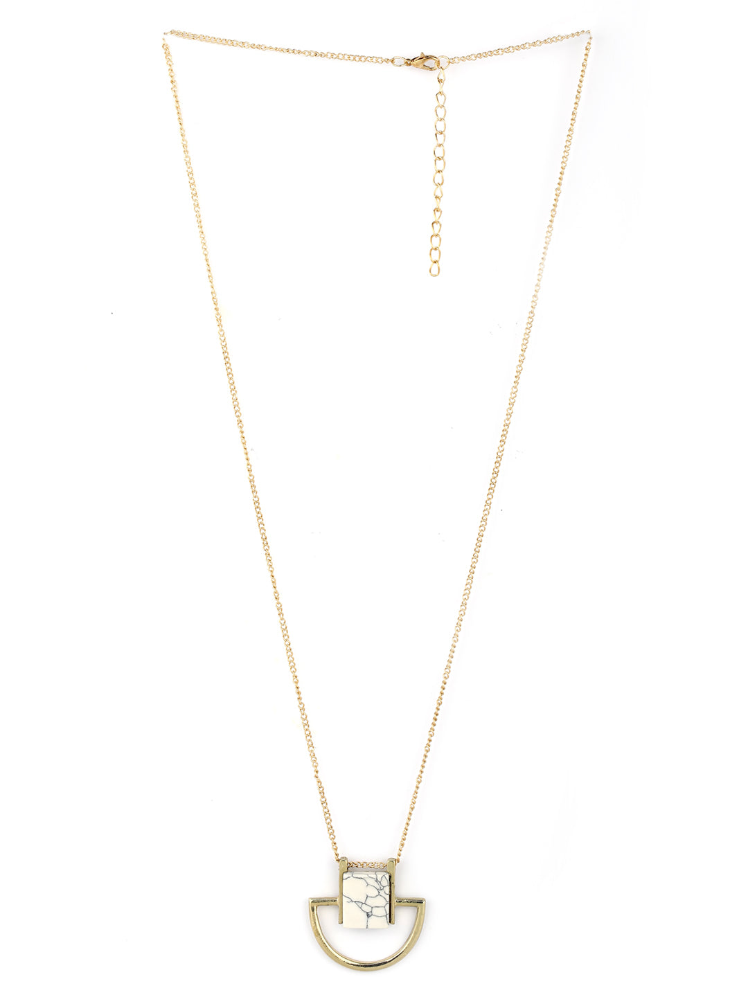 Women's  Gold Plated Long Necklace - Priyaasi
