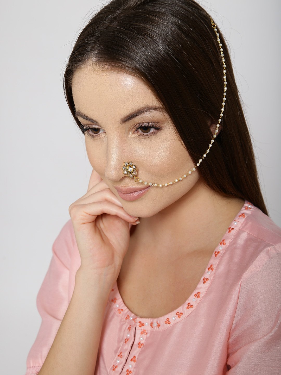 Asian Sterling Silver Nose Rings - Supplier Fashion nose Ring for Women –  indiannosering
