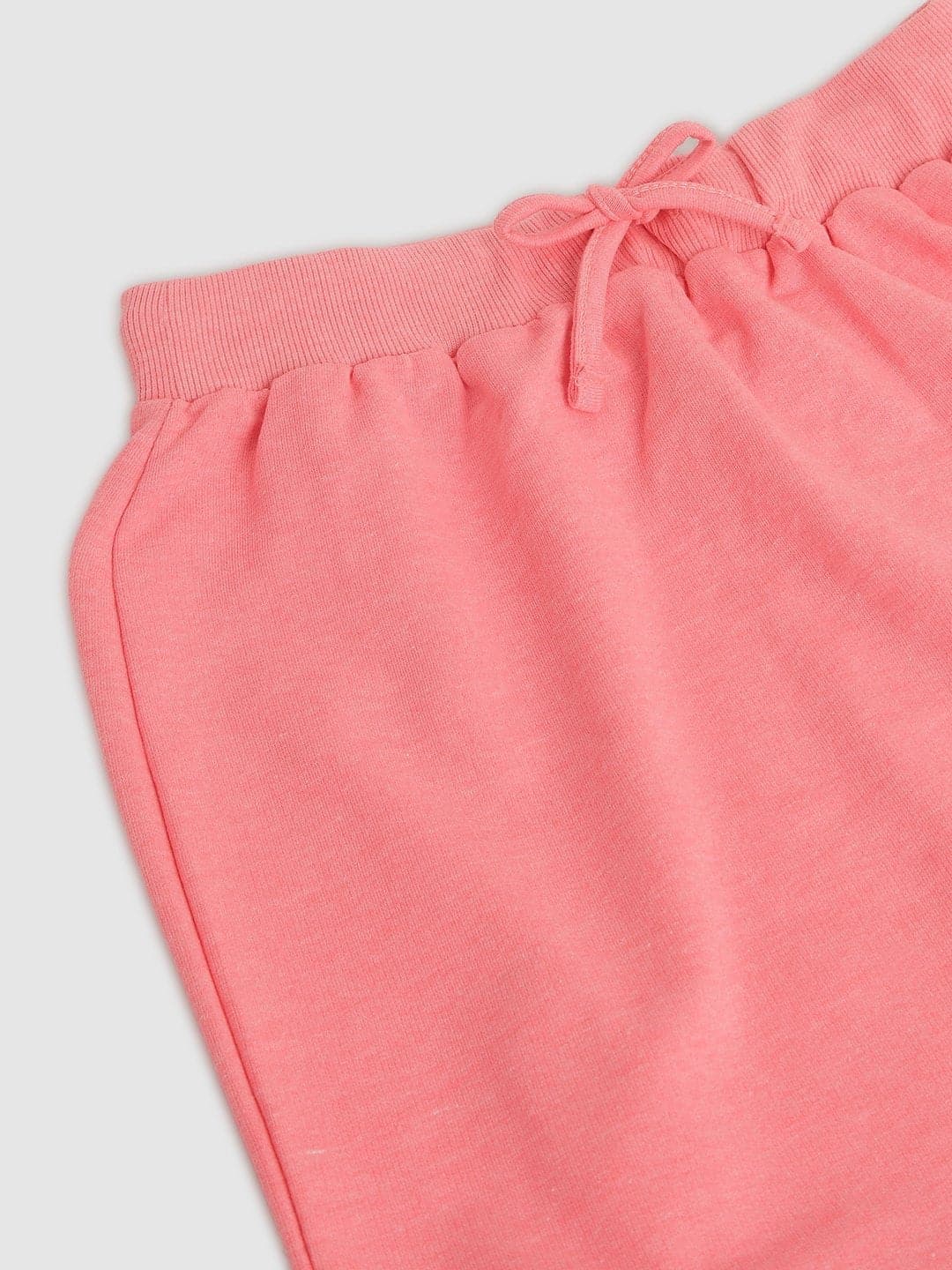 Girls Neon Pink Terry Mini Skirt - Lyush Kids