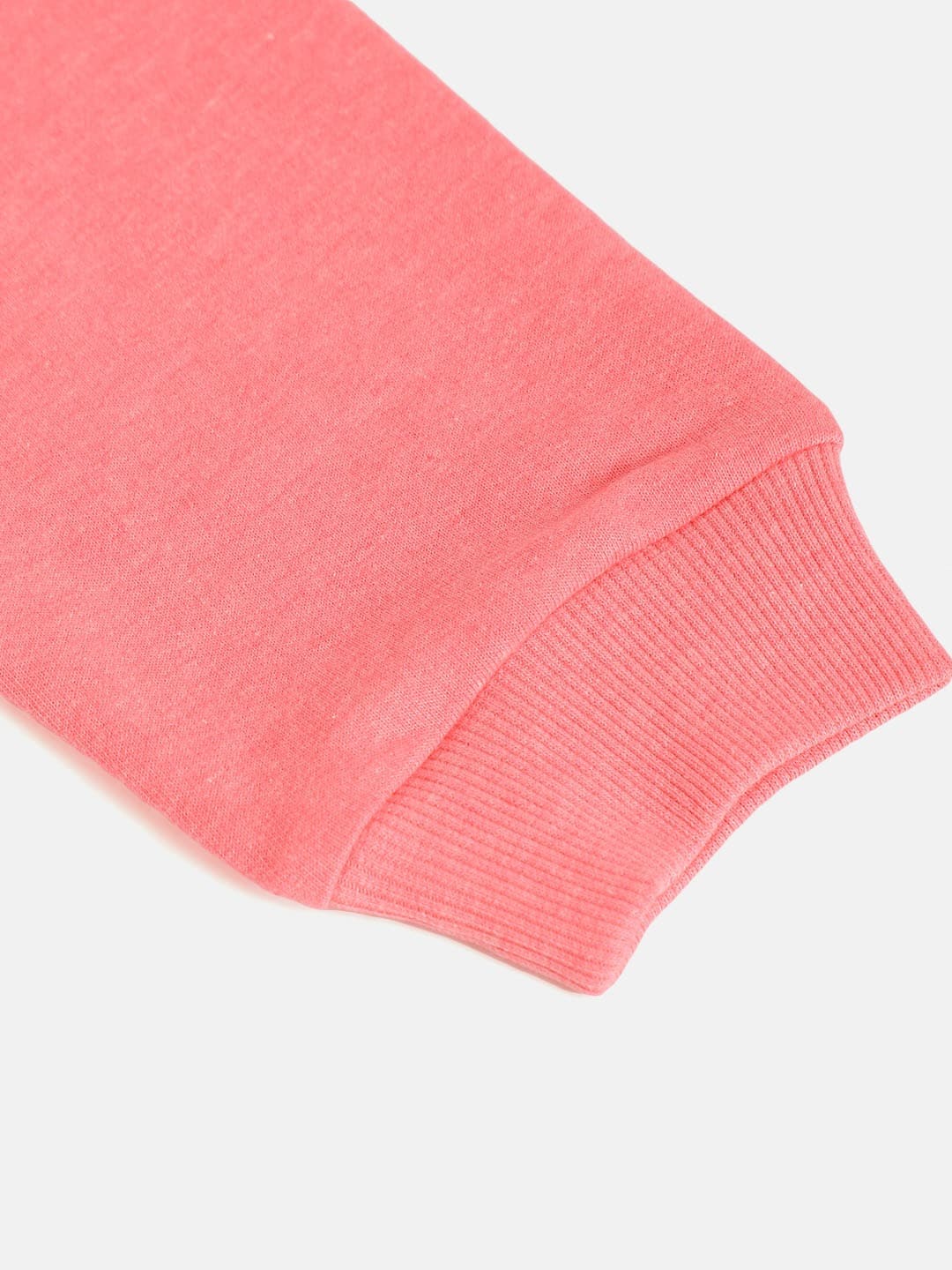 Girls Neon Pink Terry Sweatshirt - Lyush Kids