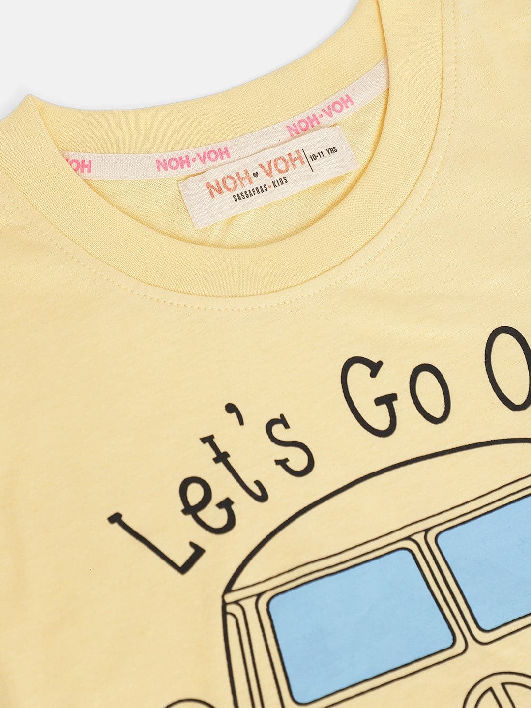 Girls Yellow Adventure Sleeveless T-Shirt - Lyush Kids