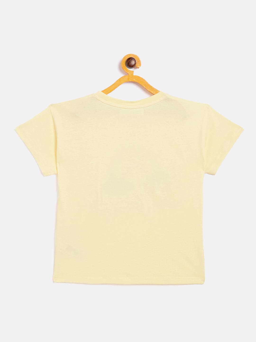 Girls Yellow Rainbow T-Shirt - Lyush Kids