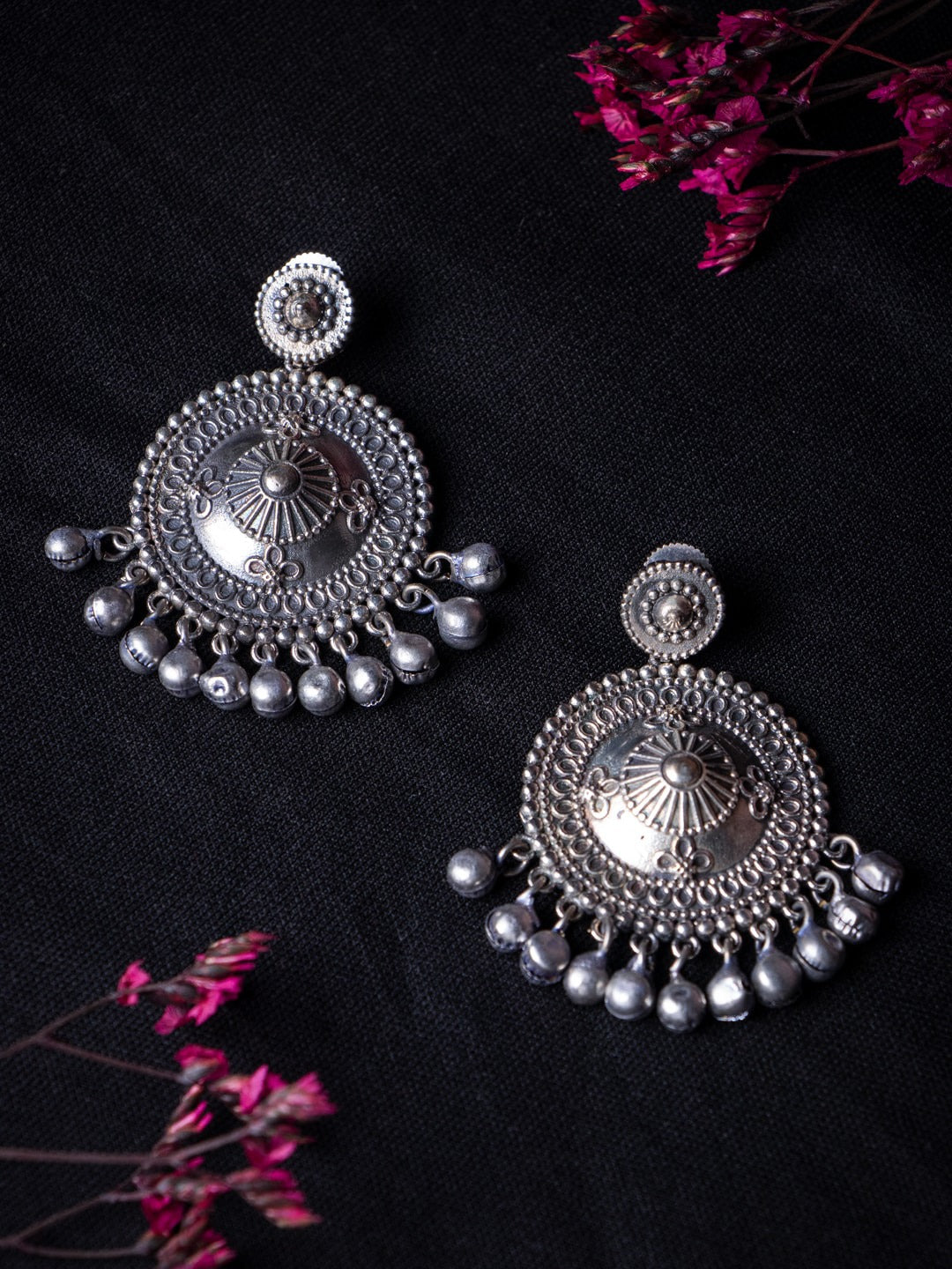 Women's Silver-Plated Contemporary Drop Earrings - Morkanth