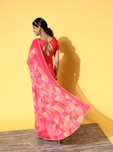 Women's Multi Colour Saree Collection - Dwija Fashion
