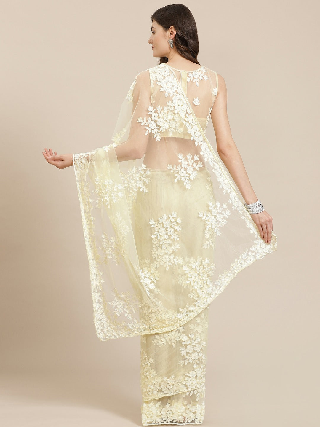 Women's Soft Net Designer Saree Collection - Dwija Fashion