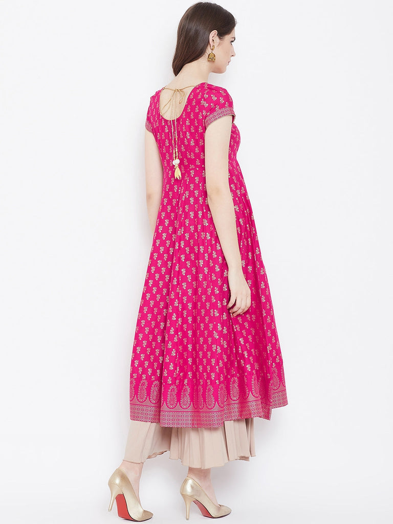Women's Cotton Stylish Anarkali Kurta