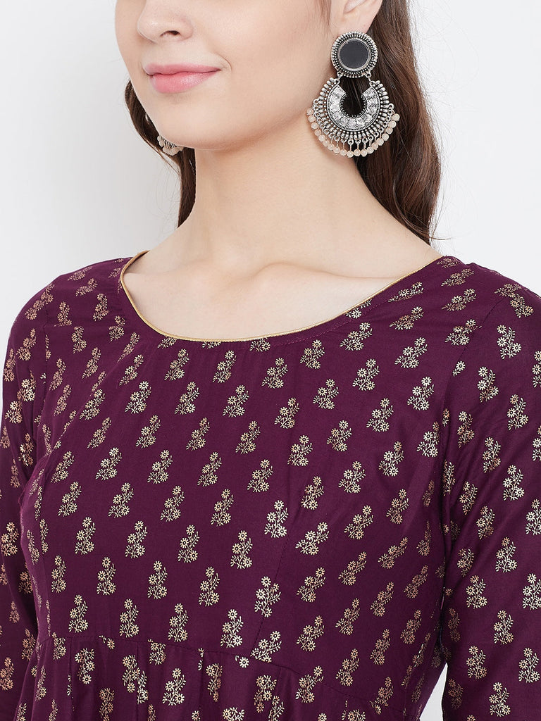 Women's Cotton Stylish Anarkali Kurta