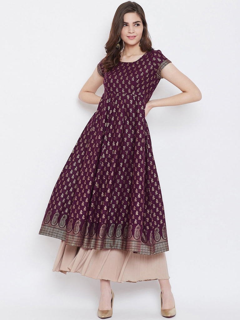 Women's Cotton Stylish Anarkali Kurta