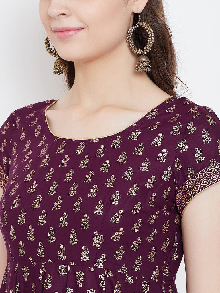 Women's Cotton Stylish Anarkali Kurta