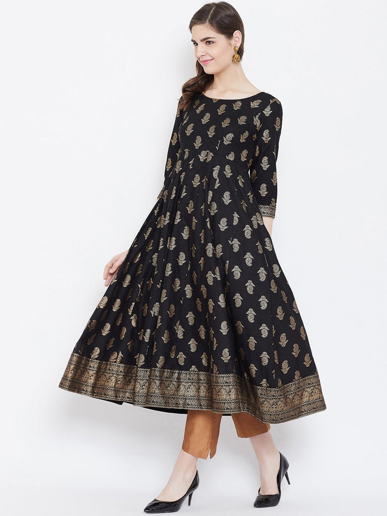 Women's Cotton Stylish Anarkali Kurta