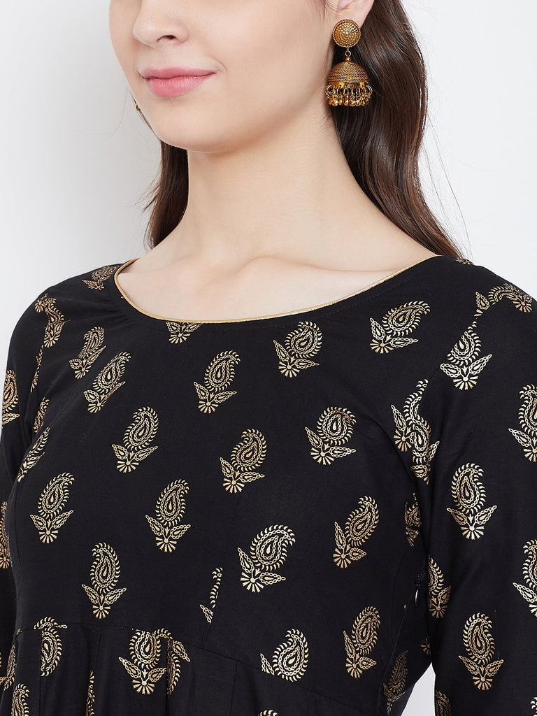 Women's Cotton Stylish Anarkali Kurta