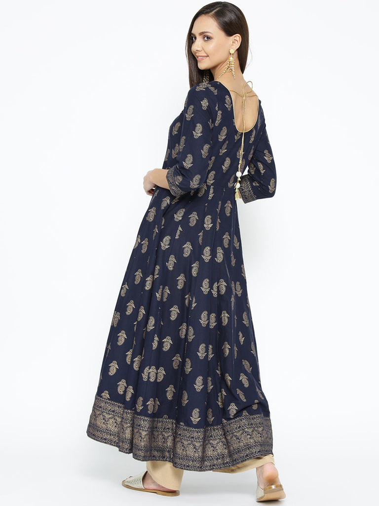 Women's Cotton Stylish Anarkali Kurta