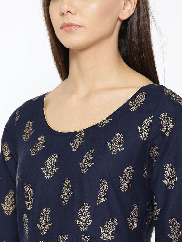 Women's Cotton Stylish Anarkali Kurta