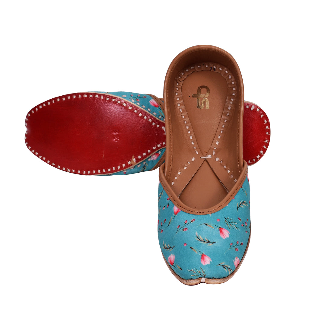 Women's Digital Printed Women Mojari & Jutti