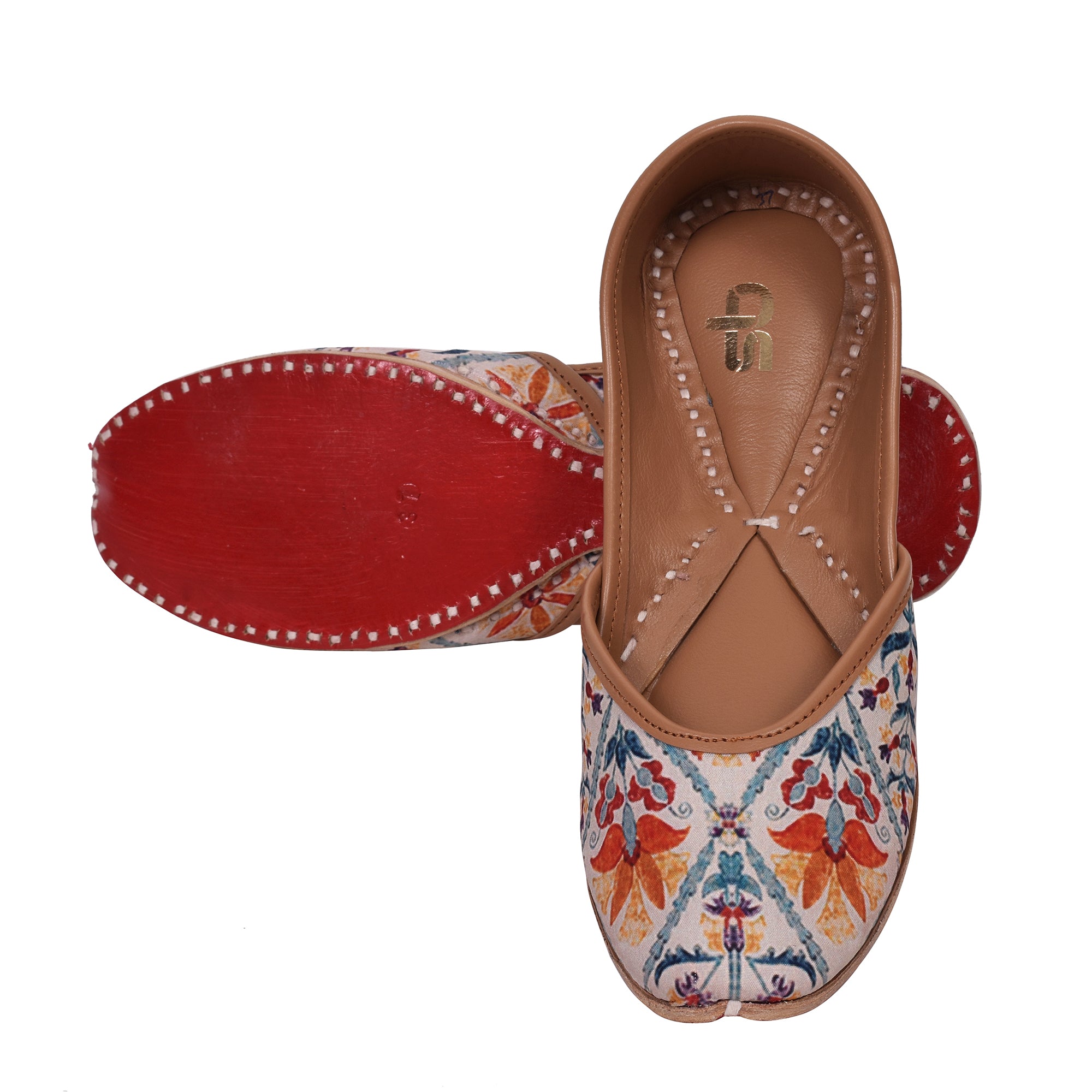 Women's Digital Printed Women Mojari & Jutti