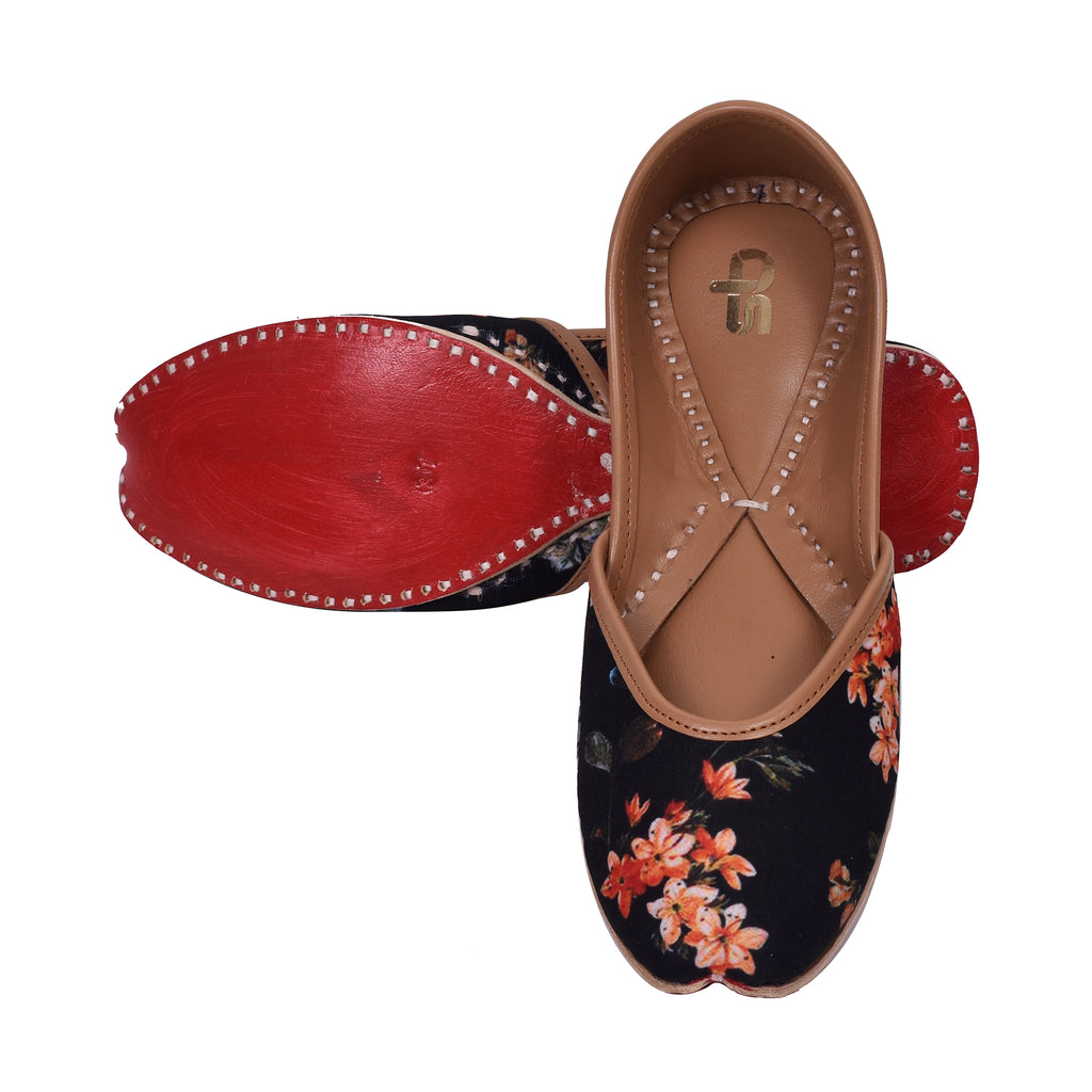 Women's Digital Printed Women Mojari & Jutti