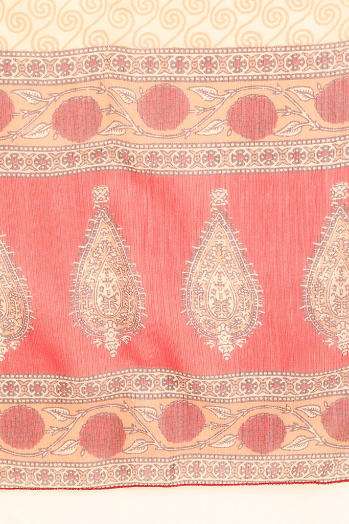 Women's Poly Crepe Printed Kurta Pants Dupatta Set