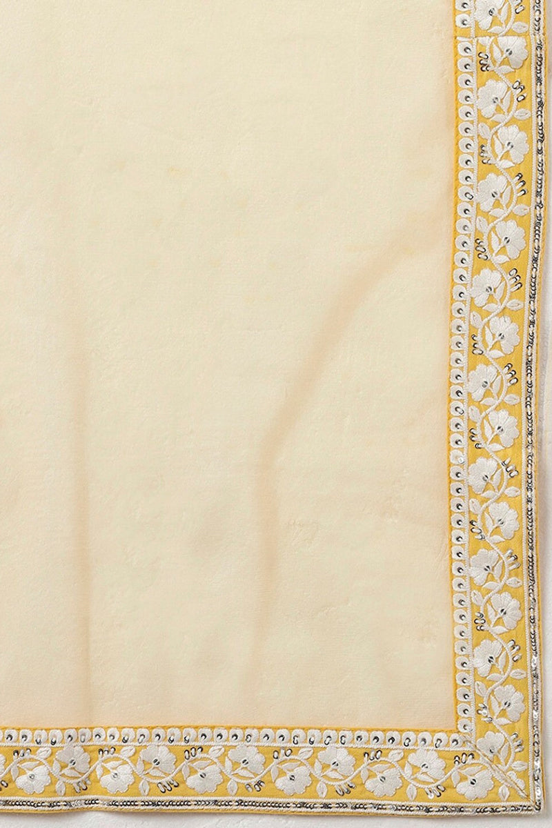 Women's Poly Silk Printed Kurta Pants Dupatta Set - Ahika